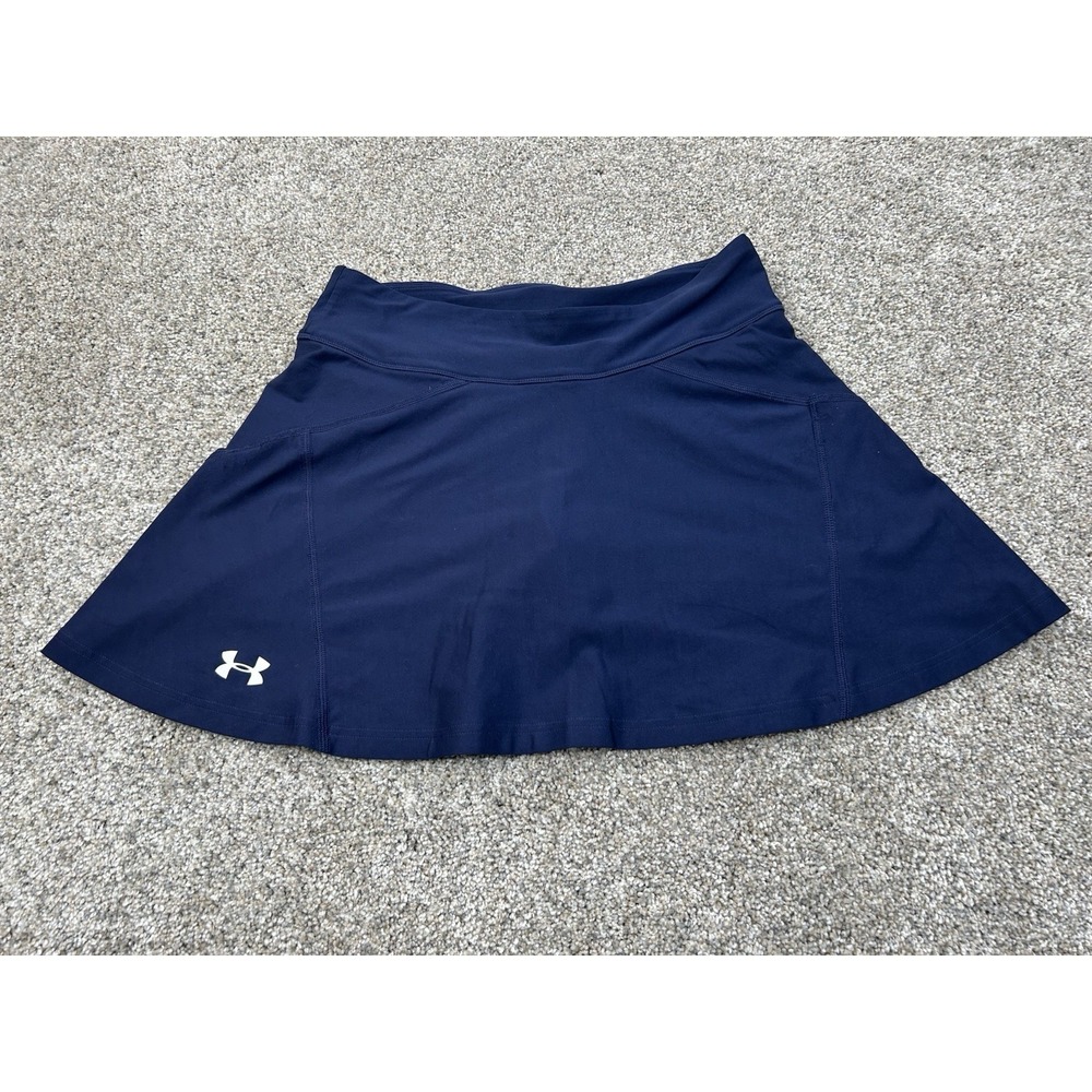 Under Armour Navy Skort Women's Medium Navy Blue Comfortable Stretch Athletic